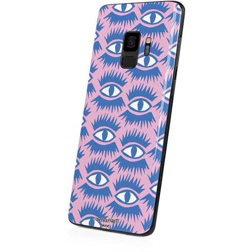 Bouffants and Broken Hearts Bold Eyes 2 Galaxy S9 Skin